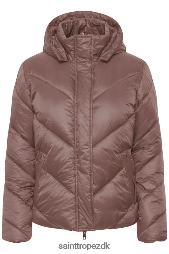 Kvinder Saint Tropez catjasz kort jakke beklædning burlwood 82LNVV827 Kvinder Saint Tropez catjasz kort jakke beklædning burlwood 82LNVV827